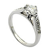 Luxury Imitation Diamond Ring