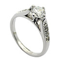 Luxury Imitation Diamond Ring