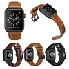 Luxury Leather Watch Band For Apple Watch Series 6 SE 5 4 3 2 1 Replaceable Bracelet Wrist Strap Wristband miniinthebox
