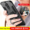 Luxury Magnetic Ring Stand Armor Phone Case For OnePlus 8 Pro OnePlus 7T Pro One Plus 7 Pro OnePlus 6T One Plus 6 Shockproof Hard PC Back Cover Soft TPU Bumper Protect miniinthebox