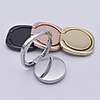 Luxury metal Mobile Phone Socket Holder Universal 360 Degree Rotation Finger Ring Holder Bracket Stand Accessories