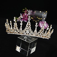 Luxury Princess Alloy Tiaras with Crystals / Rhinestones 1 Piece Wedding / Special Occasion Headpiece miniinthebox