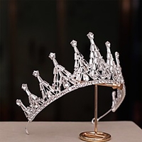 Luxury Princess Alloy Tiaras with Rhinestone 1 Piece Wedding / Special Occasion Headpiece miniinthebox