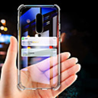 Luxury Shockproof Silicone Phone Case For OnePlus 7 Pro One Plus 7 OnePlus 6T One Plus 6 Cases Transparent Protection Back Cove