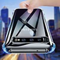 Luxury Shockproof Silicone Phone Case For Samsung Galaxy S10 Plus S10e S9 Plus S8 Plus S7 Edge Cases Transparent Protection Back Cove