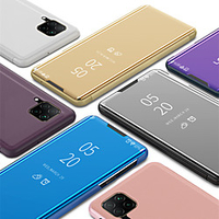 Luxury Smart Clear View Mirror Flip Stand Phone Case for Huawei P40 P40 Pro P40 Lite P30 P30 Pro P30 Lite