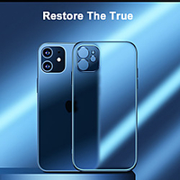 Luxury Square Frame Plating Matte Phone Case For Iphone 12 12Pro 12Pro Max SE 11 11Pro 11Pro Max X Xs Xr Xs Max Transparent TPU Cover miniinthebox
