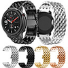 Luxury Stainless Steel Watch Band For Huami Amazfit GT 47mm / Stratos 3 / Stratos 2 2S / Pace Watch Replaceable Bracelet Wrist Strap Wristband