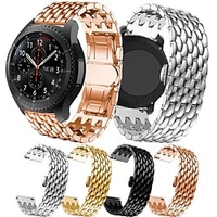 Luxury Stainless Steel Watch Band For Samsung Galaxy Watch 46mm / Gear S3 Classic / Frontier Replaceable Bracelet Wrist Strap Wristband miniinthebox