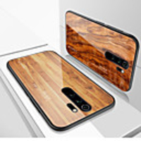 Luxury Wood Grain Phone Case For Xiaomi Redmi Note 8T Note 8 Pro K20 Pro Note 7 Redmi 8A Soft TPU Edge Slim Tempered Glass Cover Case for Redmi 8 Coque Shell