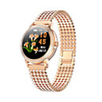 LW20 Women Smartwatch for Android/ IOS/ Samsung Phones,  Bluetooth Fitness Tracker Support Heart Rate/ Blood Oxygen Measurement