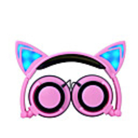 LX-107 Over-ear Headphone Wired Luminous for Travel Entertainment