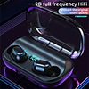 LX_T11 Wireless Earbuds TWS Headphones Bluetooth5.0 with Microphone with Charging Box LED Power Display for Travel Entertainment