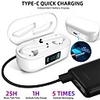 Lx_T3 Wireless Earbuds TWS Headphones Bluetooth5.0 with Microphone with Charging Box LED Power Display for Travel Entertainment