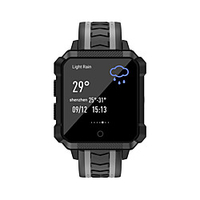 M1 Smartwatch for Android iOS Bluetooth IP68 Waterproof Level Touch Screen Heart Rate Monitor Blood Pressure Measurement Sports Long Standby Pedometer Call Reminder Activity Tracker Sleep Tracker miniinthebox
