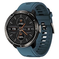 M18plus Smartwatch for Android iOS Bluetooth 1.3 inch Screen Size IP 67 Waterproof Level Waterproof Touch Screen Heart Rate Monitor Blood Pressure Measurement Sports ECGPPG Timer Stopwatch Pedometer miniinthebox