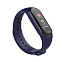 m3 Smart Bracelet Smartwatch Android 4.0 / Android 4.1 / Android 4.2 with Touch Sensor / Anti-Radiation / Passometer Silicon / ABSPC Robin
