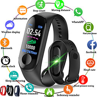 M3 Smart Wristband BT Fitness Tracker Support Notify/Heart Rate Monitor Waterproof Sport Bluetooth Smartwatch Compatible IOS/Android Phones miniinthebox