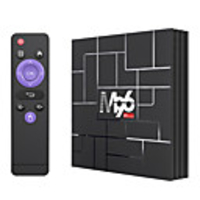 M96 TV BOX Android 9.0 2G16G 5G Dual-Band WiFi Hotspot Set-Top Box TV Box with Infrared Remote Control
