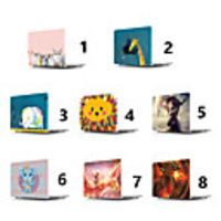 MacBook Case Cartoon PVC for Apple Macbook Air Pro Retina 11 12 13 15 Laptop Cover Case for Macbook New Pro 13.3 15 inch with Touch Bar