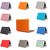 MacBook Case for Air Pro Retina 11 12 13 15 Laptop Cover Solid Colored Transparent Crystal PVC Case for Macbook New Pro 13.3 15 inch with Touch Bar