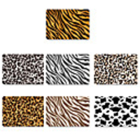 MacBook Case Geometric Pattern PVC Leopard Print for Macbook Pro 13-inch / MacBook Air 13-inch
