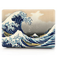 MacBook Case Oil Painting Scenery PVC for Macbook Air Pro Retina 11 12 13 15 Laptop Cover Case for Macbook New Pro 13.3 15 inch with Touch Bar