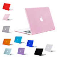 MacBook Case Solid Colored PVC(PolyVinyl Chloride) for Macbook Pro 13-inch / New MacBook Pro 13-inch / New MacBook Air 13 2018