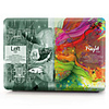 MacBook Case Word / Phrase PVC(PolyVinyl Chloride) for Macbook Air 11-inch / New MacBook Pro 13-inch / New MacBook Air 13 2018