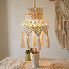 Macrame Lamp Shade Boho Hanging Pendant Light Cover Modern Office Bedroom Living Room Nursery Dorm Room Bohemian Home Decor miniinthebox