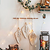 Macrame Wall Gift Hanging Bohemian Handmade Woven Art Decor Home Living Room Dorm Decoration Leaf hand-woven cotton tapestry