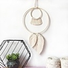 Macrame Wall Gift Hanging Bohemian Handmade Woven Art Decor Home Living Room Dorm Decoration Macrame Wall Hanging Cute Macrame Holiday Ornaments Boho Geometrical Bedroom Living Room Dorm Home Office