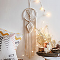 Macrame Wall Gift Hanging Bohemian Handmade Woven Art Decor Home Living Room Dorm Decorationcotton rope