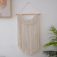 Macrame Wall Hanging Art Woven Wall Decor Boho Home Chic Decoration for Apartment Bedroom Living Room Gallery miniinthebox