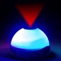 Magic 7 Color Change LED Projection Projector Alarm Clock (CEG50167)