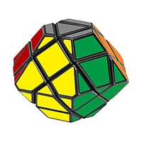 Magic Cube,  UFO Speed Cube Twisty Skewb Puzzle Cube Brain Teasers Puzzle Toys for Kids miniinthebox