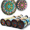 Magic Kaleidoscope,  2 Pack for Kids Adults 3D Mirror Lens Kaleidoscope Party Favors Stretchable Long Classic Kaleidoscope Toy Educational Science Developmental Toy miniinthebox