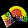 Magic Prop Card Game Magic Tricks Professional Level Gift 1 pcs Rainbow