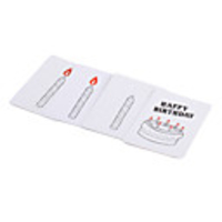 Magic Trick Props (Happy Birthday Card)