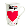Magical Color Changing Ceramic Cup with Silicon Lid