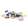 Magnet Shaped Mini Stand for iPhone 4,  4S,  Samsung i9100 and 9220 (Random Color,  12-pack)