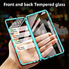 Magnetic Adsorption Double Sided Case For Samsung Galaxy Galaxy A91 / M80S / Galaxy A71 / Galaxy A51 Mirror Full Body Cases Solid Colored Tempered Glass / Metal