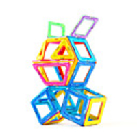 Magnetic Blocks Magnetic Tiles Building Blocks Building Bricks 100 pcs Architecture Building Toys Boys
