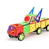 Magnetic Blocks Magnetic Tiles Building Blocks Building Bricks 188 pcs Architecture Vehicles Car Transformable Special Designed Parent-Child Interaction Building Toys Boys