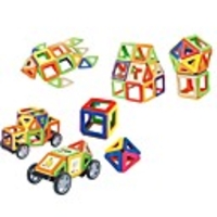 Magnetic Blocks Magnetic Tiles Building Blocks Building Bricks 26 pcs Glossy Classic Timeless Building Toys Boys
