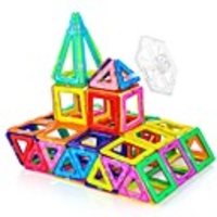 Magnetic Blocks Magnetic Tiles Building Blocks Building Bricks 57 pcs Classic Theme Transformable Elegant Luxurious Building Toys Boys