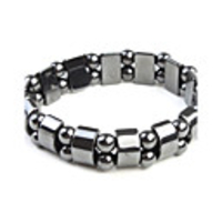Magnetic Bracelet with Rectangle and Round Beads,  for Girls