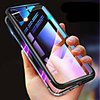 Magnetic Case For Apple iPhone 11 / iPhone 11 Pro / iPhone 11 Pro Max Shockproof / Transparent /Single Sided Magnetic Full Body Cases Solid Colored Hard Tempered Glass