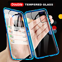 Magnetic Case For Huawei P40 Pro P40 Lite 360 Protection Anti-Explosion Double Sided Tempered Glass Phone Case for Huawei P Smart(2019) P30 P20 Pro Y9(2019) Mate 30 Mate 20 Pro Huawei Honor 9X 20 Pro miniinthebox