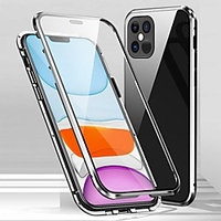 Magnetic Case for iPhone 11 Clear Magnet Case 360 Protection Double Sided Glass Case Phone Cover Protective Case for Apple iPhone XR 11Pro Max XS Max XS X 8 8 Plus 7 7 Plus
